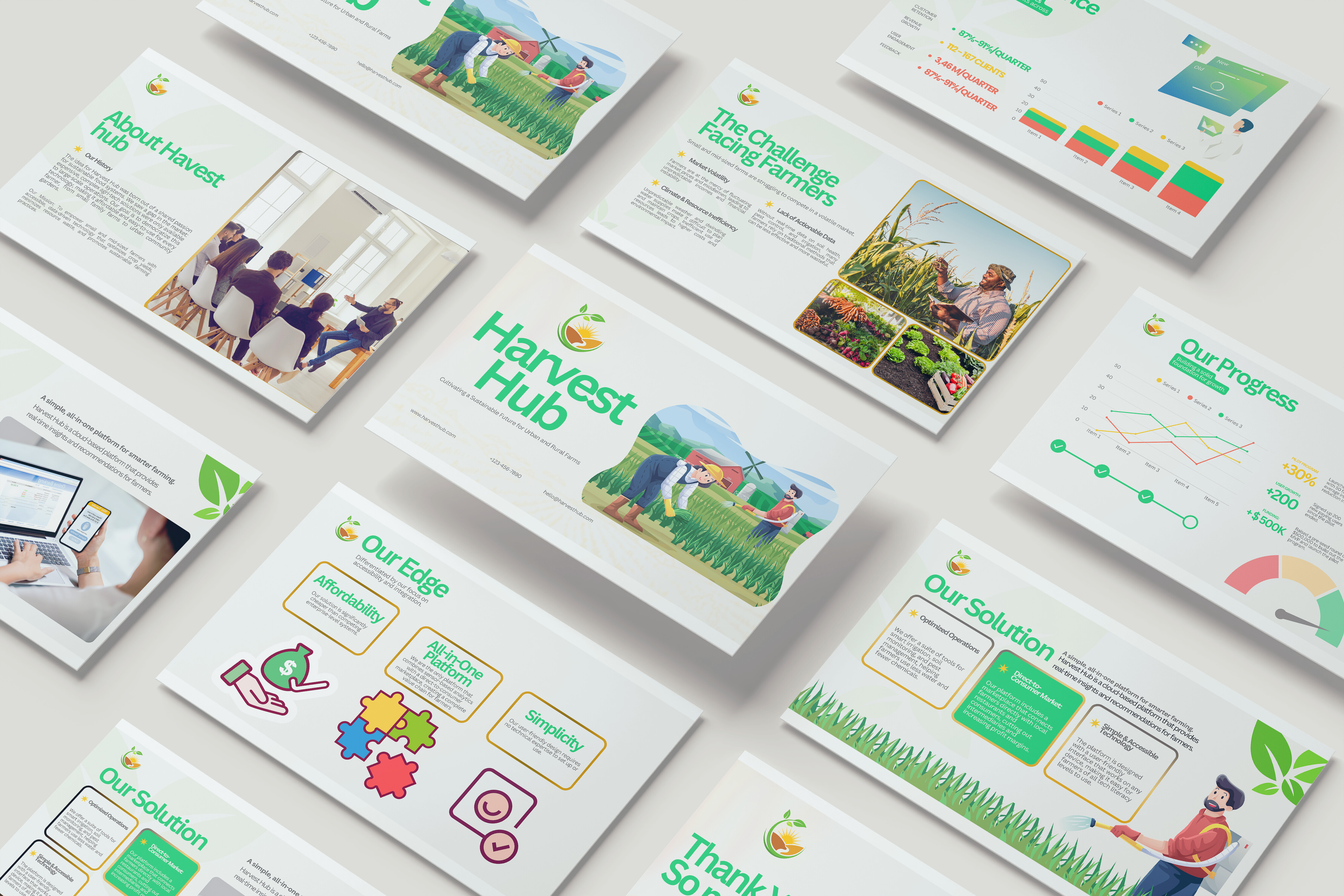 Harvest hub Pitch Deck