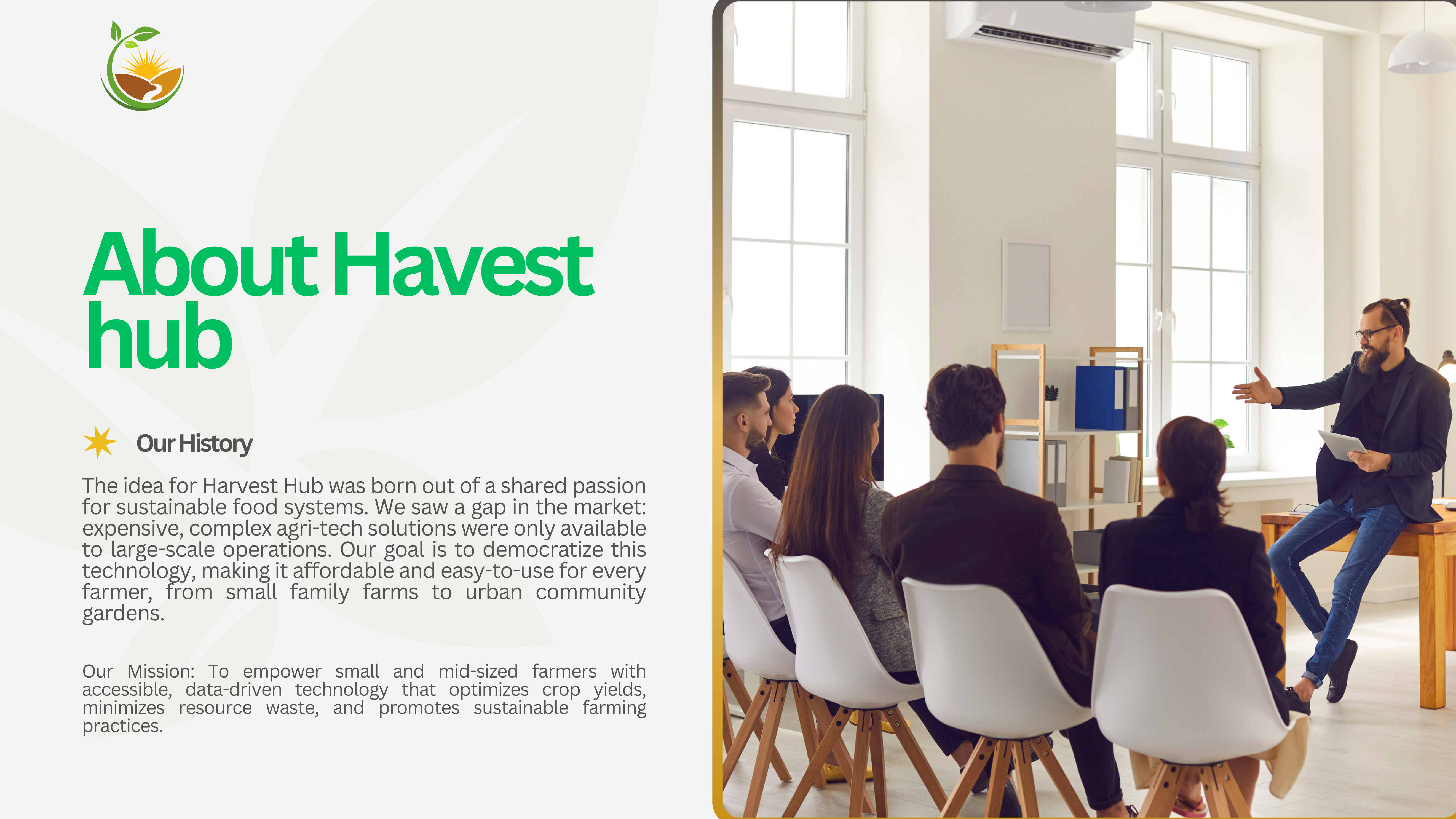 Harvest hub Pitch Deck - Fichier 3